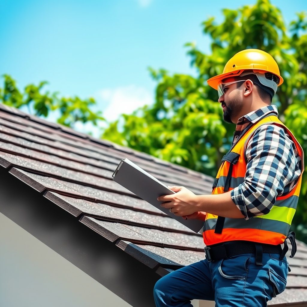 Roof inspection in Singapore